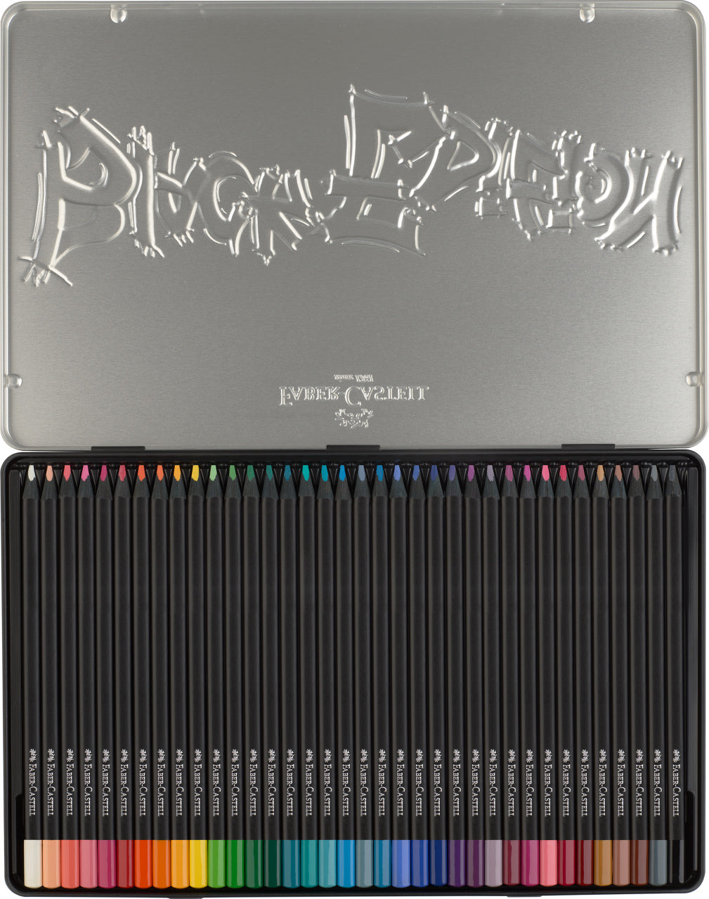 CREIOANE COLORATE 36 CULORI BLACK EDITION CUTIE METAL FABER-CASTELL