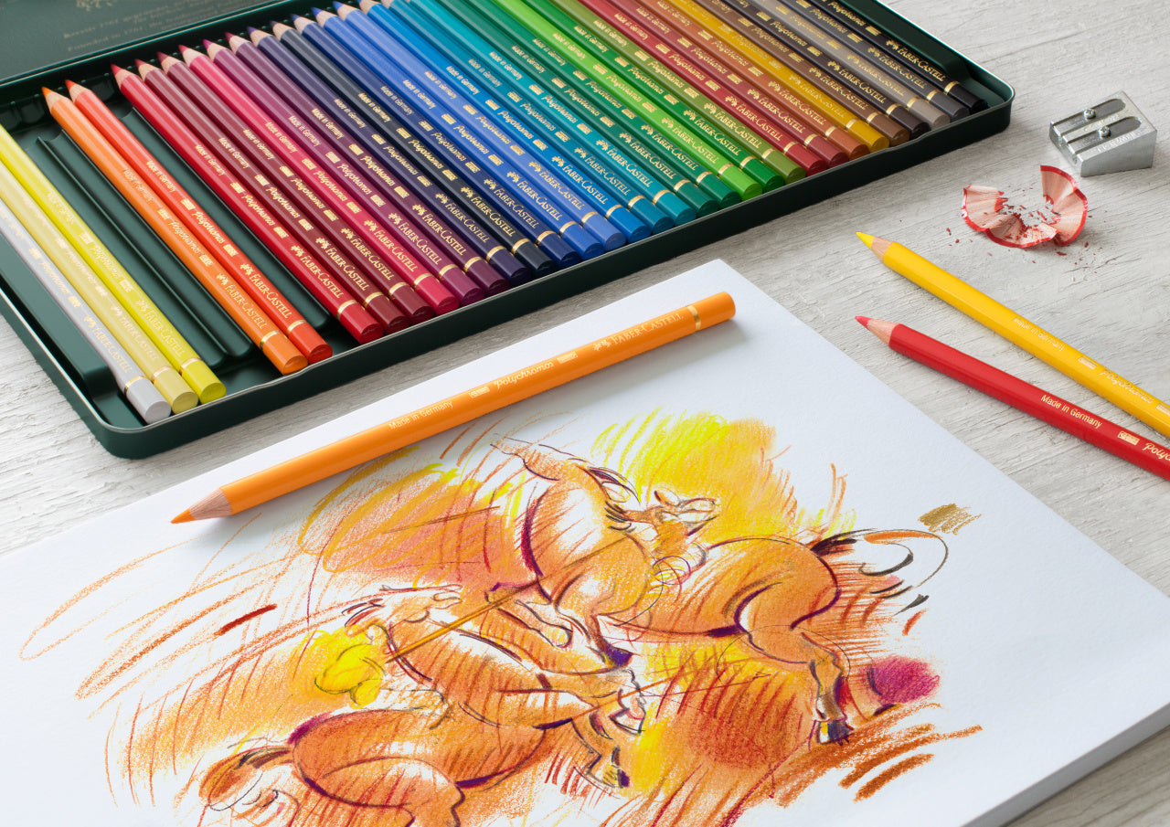 CREIOANE COLORATE 36 CULORI POLYCHROMOS FABER-CASTELL
