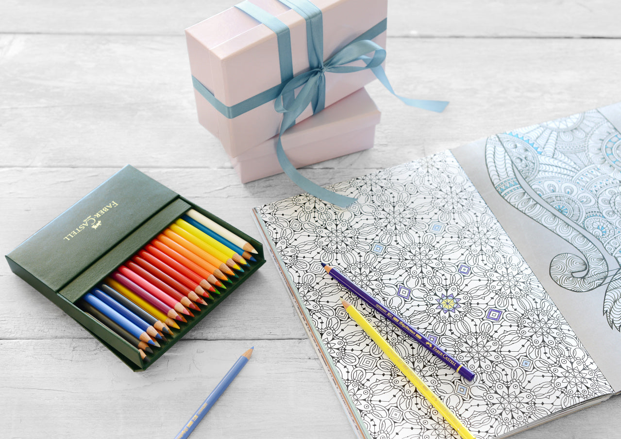 CREIOANE COLORATE 36 CULORI STUDIO POLYCHROMOS FABER-CASTELL
