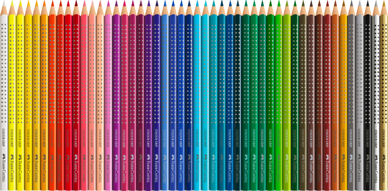 CREIOANE COLORATE 48 CULORI GRIP FABER-CASTELL