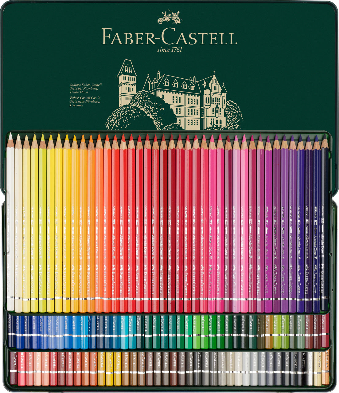 CREIOANE COLORATE ACUARELA 120 BUC  A. DURER FABER-CASTELL