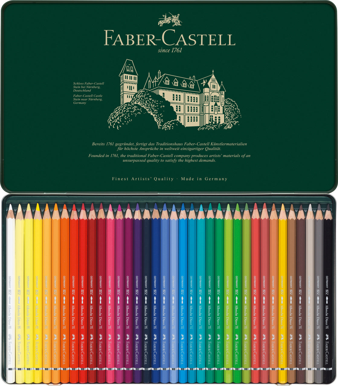 CREIOANE COLORATE ACUARELA 36 CULORI A. DURER FABER-CASTELL