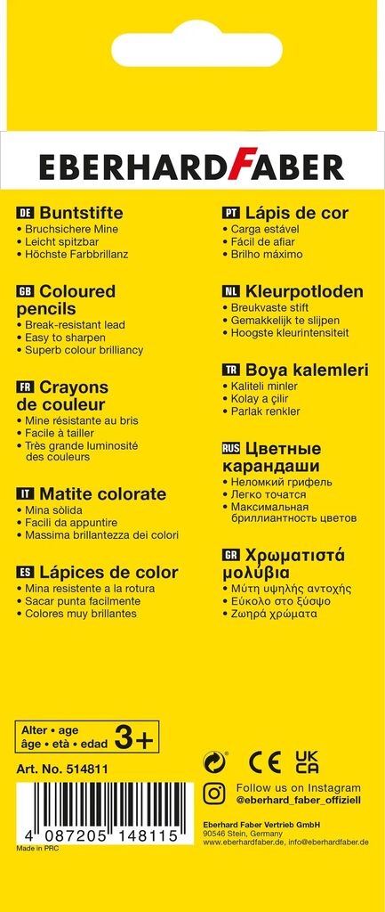 CREIOANE COLORATE BICOLORE 12*2 EBERHARD FABER