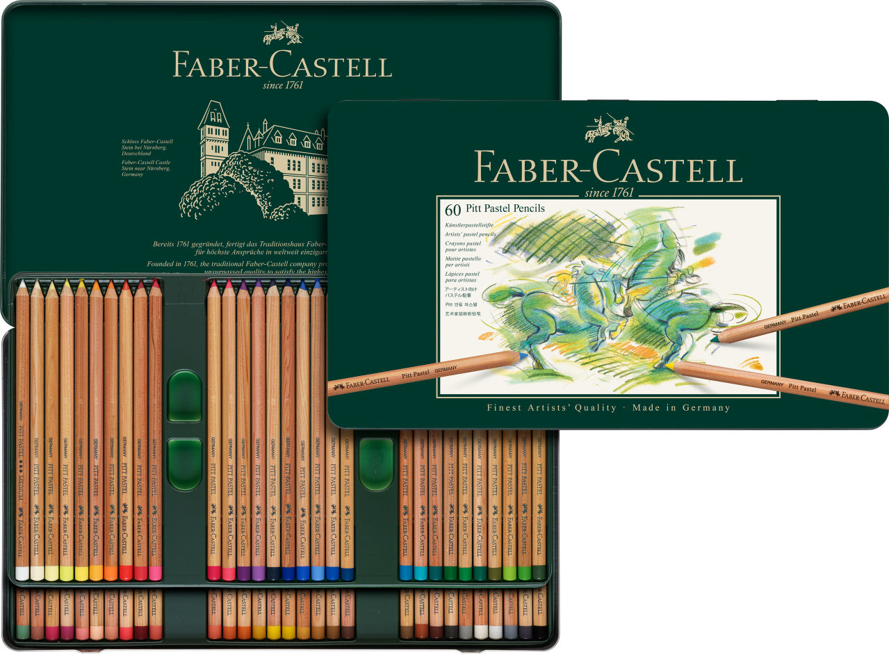 CREIOANE PASTEL PITT 60 CULORI FABER-CASTELL