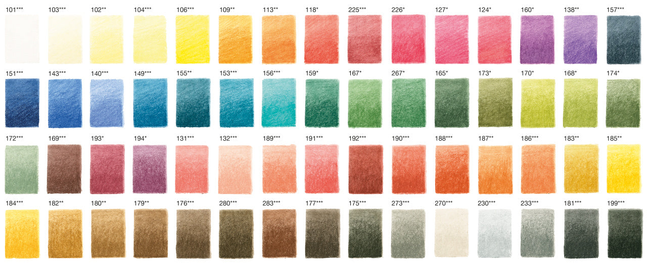 CREIOANE PASTEL PITT 60 CULORI FABER-CASTELL
