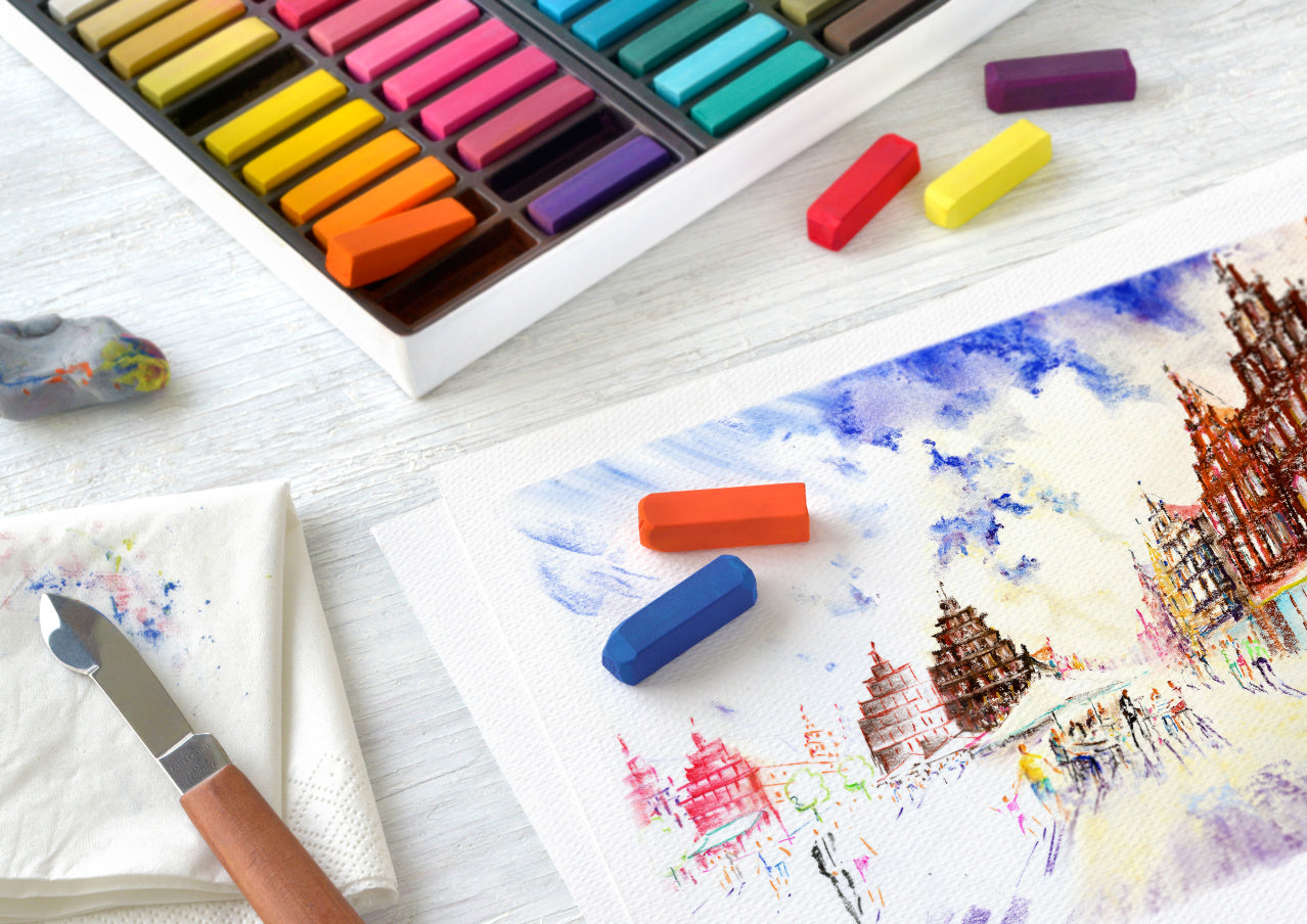 CREIOANE PASTEL SOFT MINI 72 CULORI FABER-CASTELL