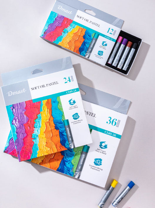 CREIOANE ULEI PASTEL PROFESIONALE 36 CULORI DMAST BY PEBEO