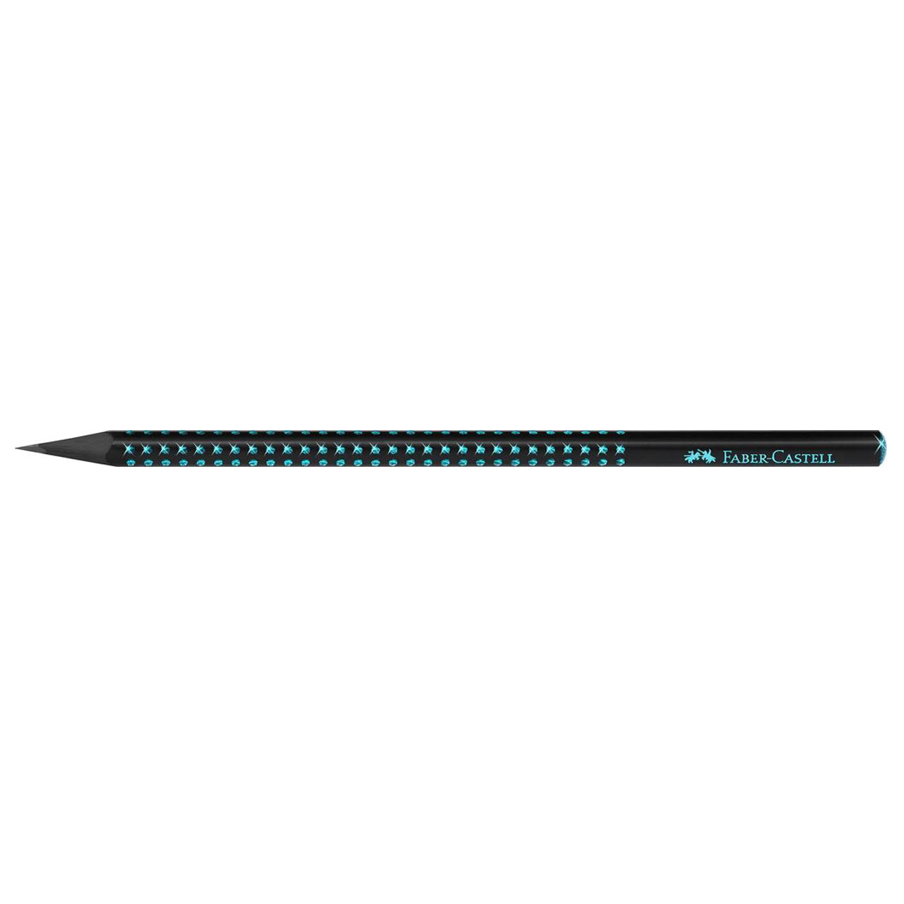 CREION GRAFIT B GRIP SPARKLE LEMN NEGRU MIDNIGHT OCEAN FABER-CASTELL