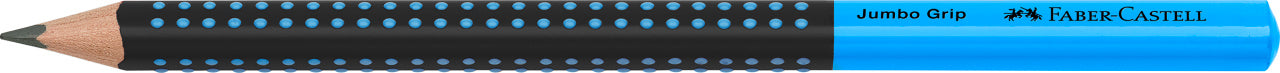 CREION GRAFIT B JUMBO GRIP TWO TONE NEGRU-ALBASTRU 2022 FABER-CASTELL