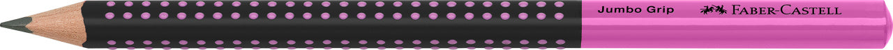 CREION GRAFIT B JUMBO GRIP TWO TONE NEGRU-ROZ 2022 FABER-CASTELL