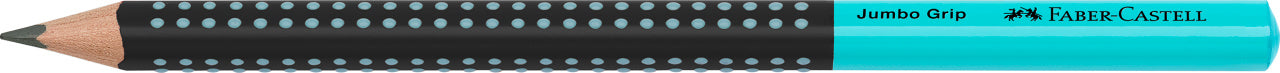 CREION GRAFIT B JUMBO GRIP TWO TONE NEGRU-TURCOAZ 2022 FABER-CASTELL