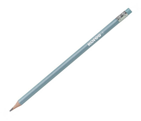 CREION GRAFIT HB CU GUMA METALIC 6/SET KORES
