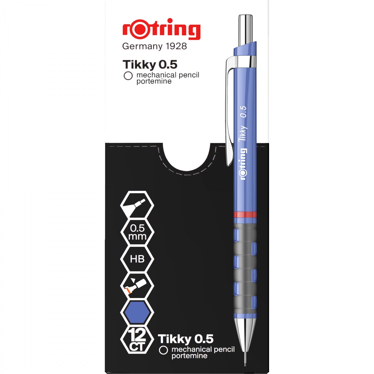 CREION MECANIC 0.5MM TIKKY 3 ALBASTRU IRIS ROTRING