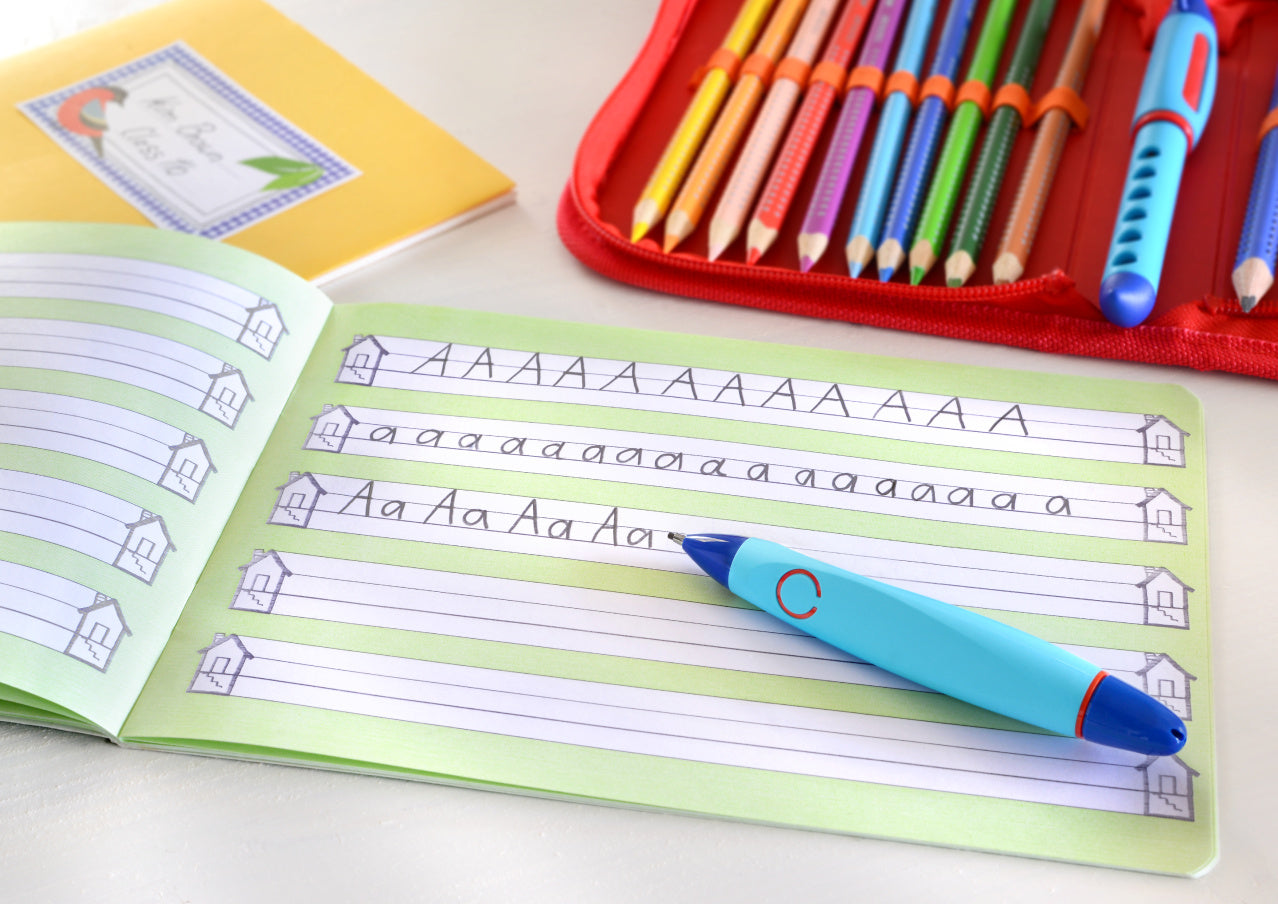 CREION MECANIC SCOLAR 1.4 MM SCRIBOLINO ALBASTRU FABER-CASTELL