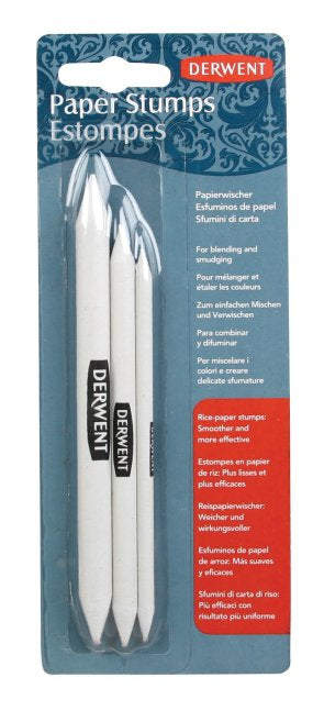 CREION PENTRU AMESTEC SI ESTOMPARE ALB 3/SET DERWENT ACADEMY PROFESSIONAL
