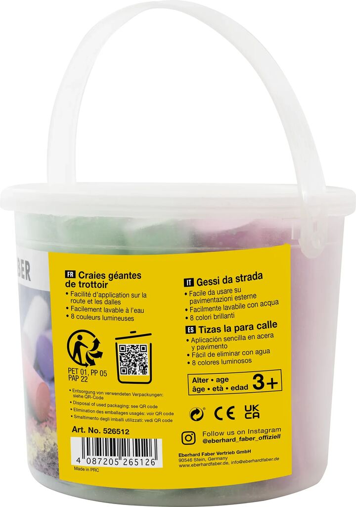 CRETA 20 BUC DESEN ASFALT GALETUSA EBERHARD FABER