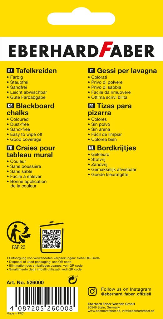 CRETA COLOR 12/CUT EBERHARD FABER
