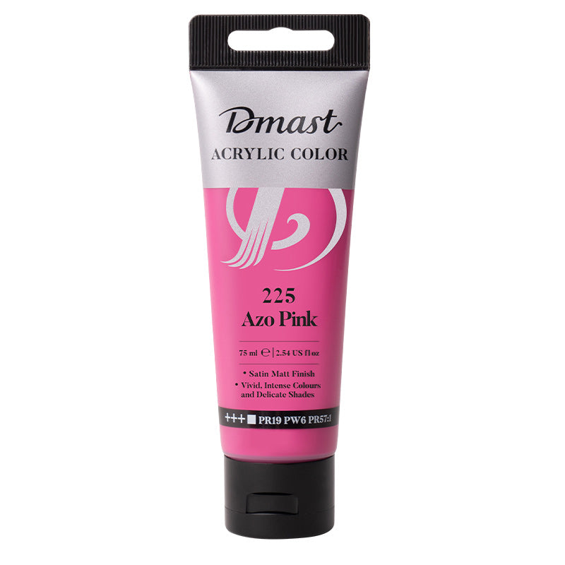 CULORI ACRILICE PROFESIONALE 75ML ROZ 225 DMAST BY PEBEO