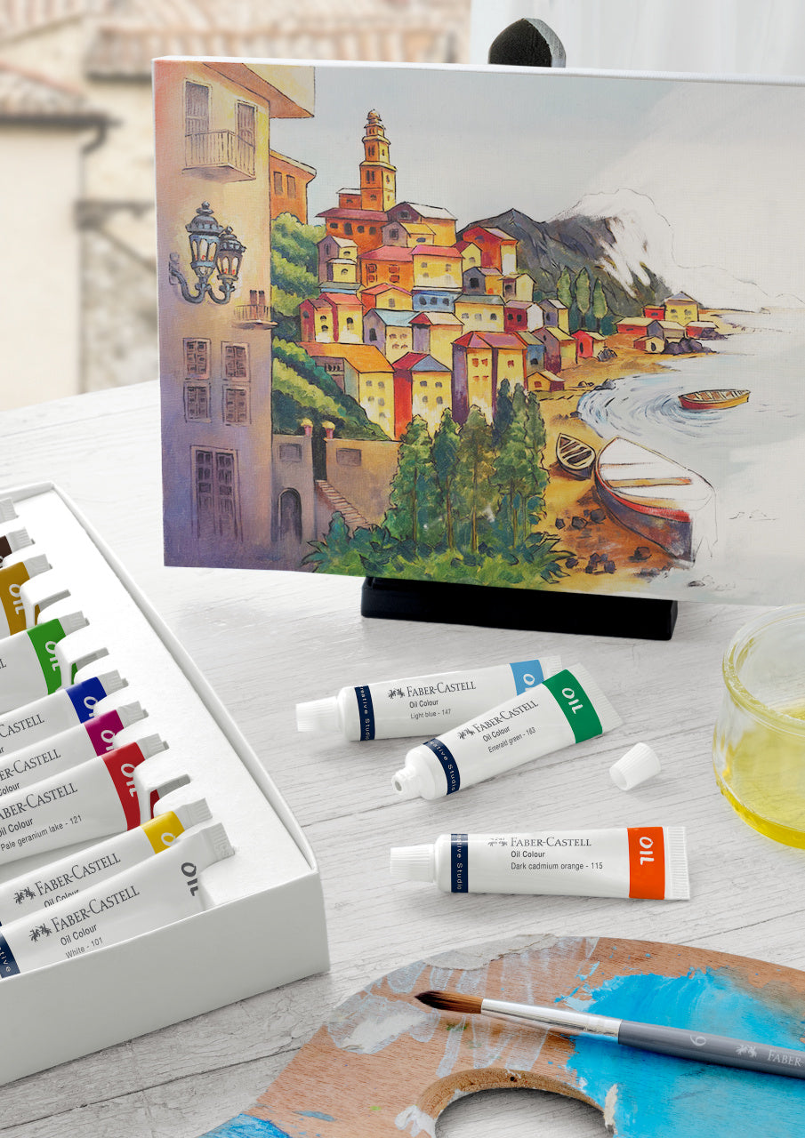CULORI ULEIURI 12 CULORI 9 ML FABER-CASTELL