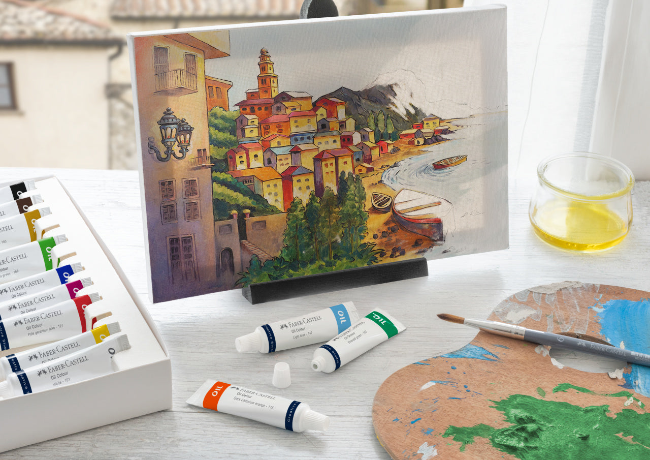 CULORI ULEIURI 24 CULORI 9 ML FABER-CASTELL