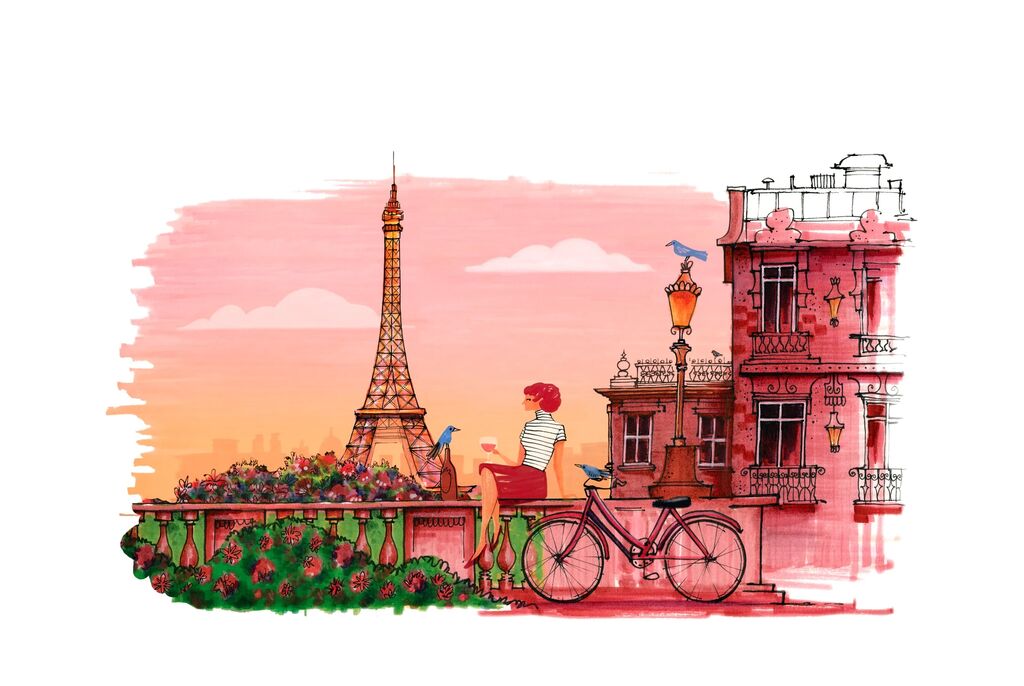 CUTIE 12 CULORI PITT ARTIST PEN CITIES PARIS FABER-CASTELL