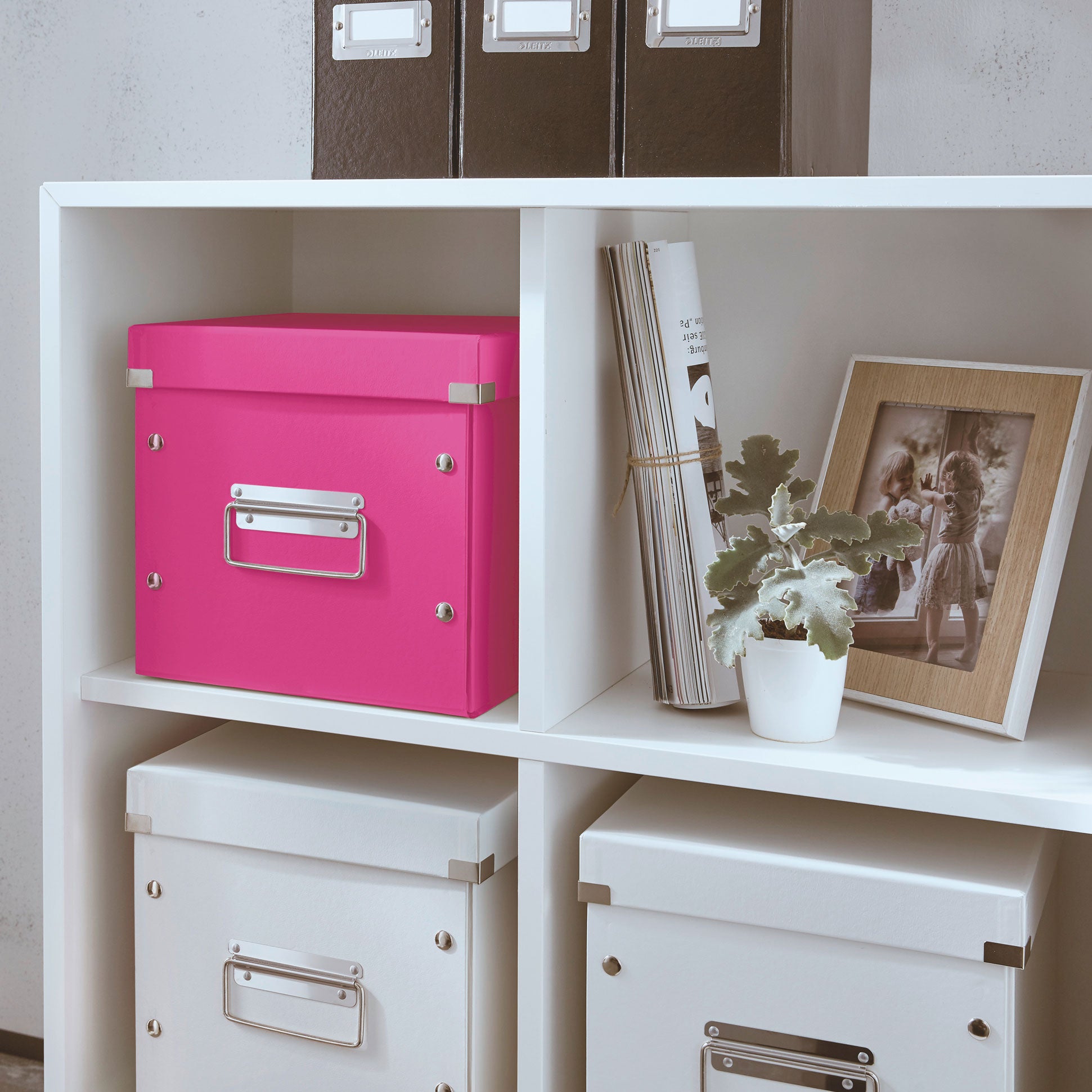 CUTIE CLICK&STORE MEDIE CUB ROZ LEITZ