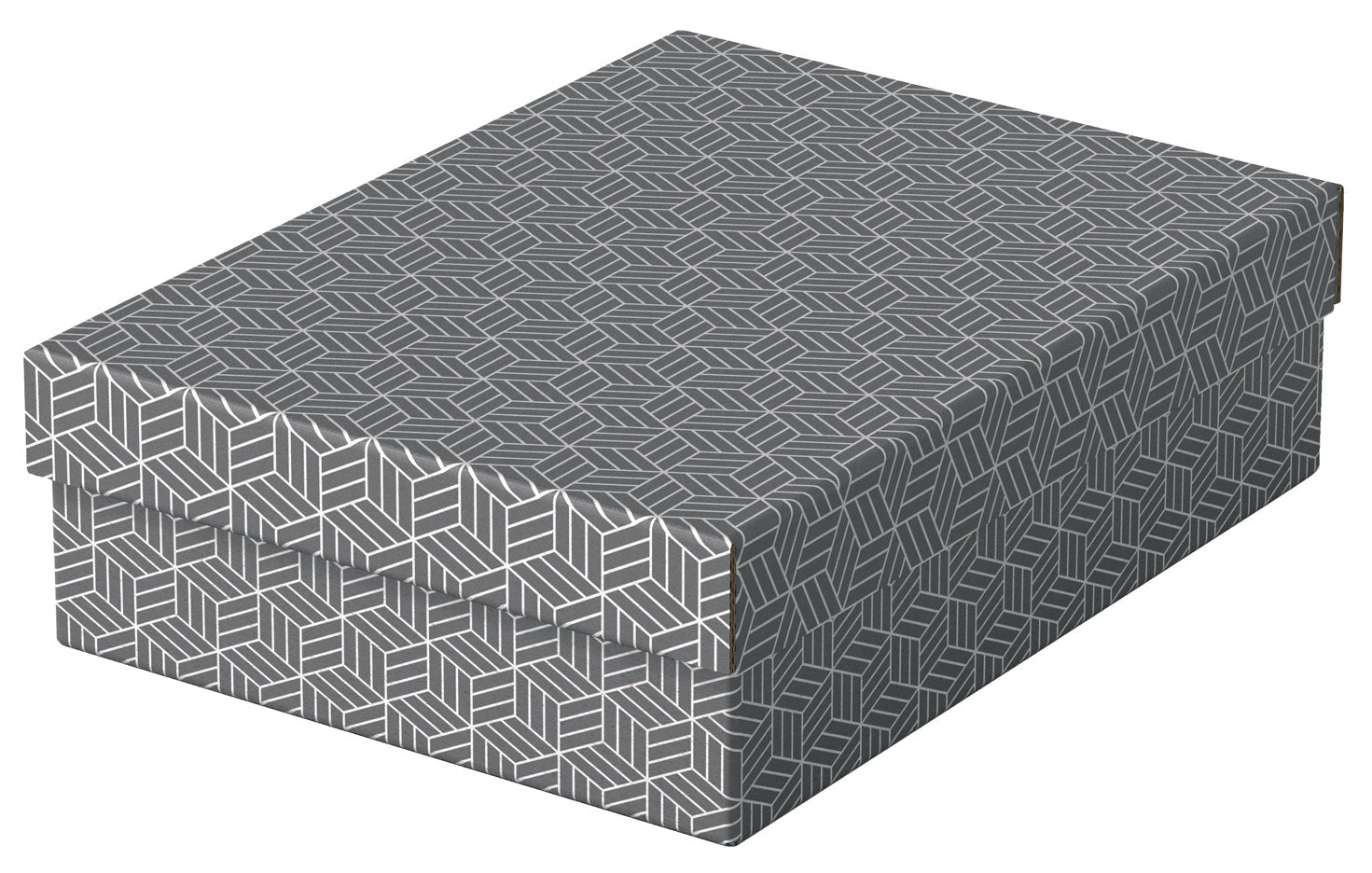 CUTIE DEPOZITARE CU CAPAC 36 x 26 x 10 CM GRI RECYCLED ESSELTE