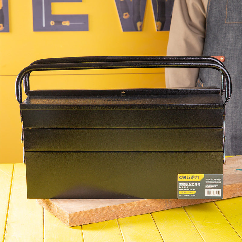 CUTIE METAL CU MANER 3 NIV. PT SCULE DELI