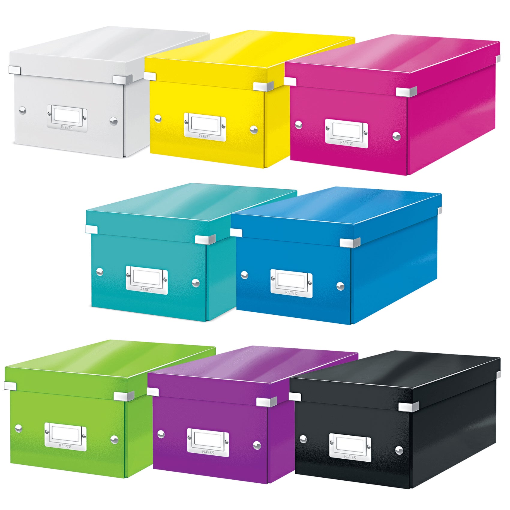 CUTIE PENTRU DVD-URI VERDE CLICK&STORE LEITZ