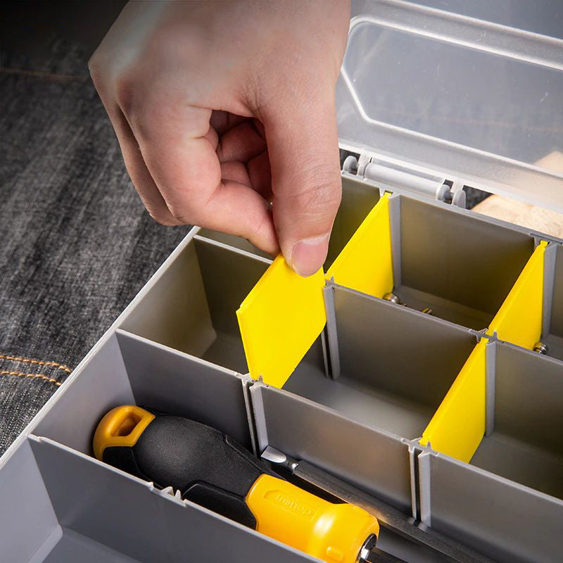 CUTIE PLASTIC MEDIE 315x280x60 MM PT DEPOZITARE SCULE DELI