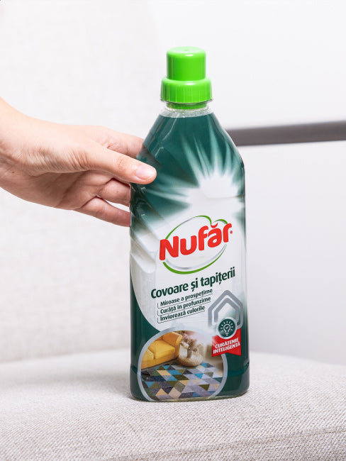 DETERGENT COVOARE SI TAPITERII 750ML NUFAR FARMEC