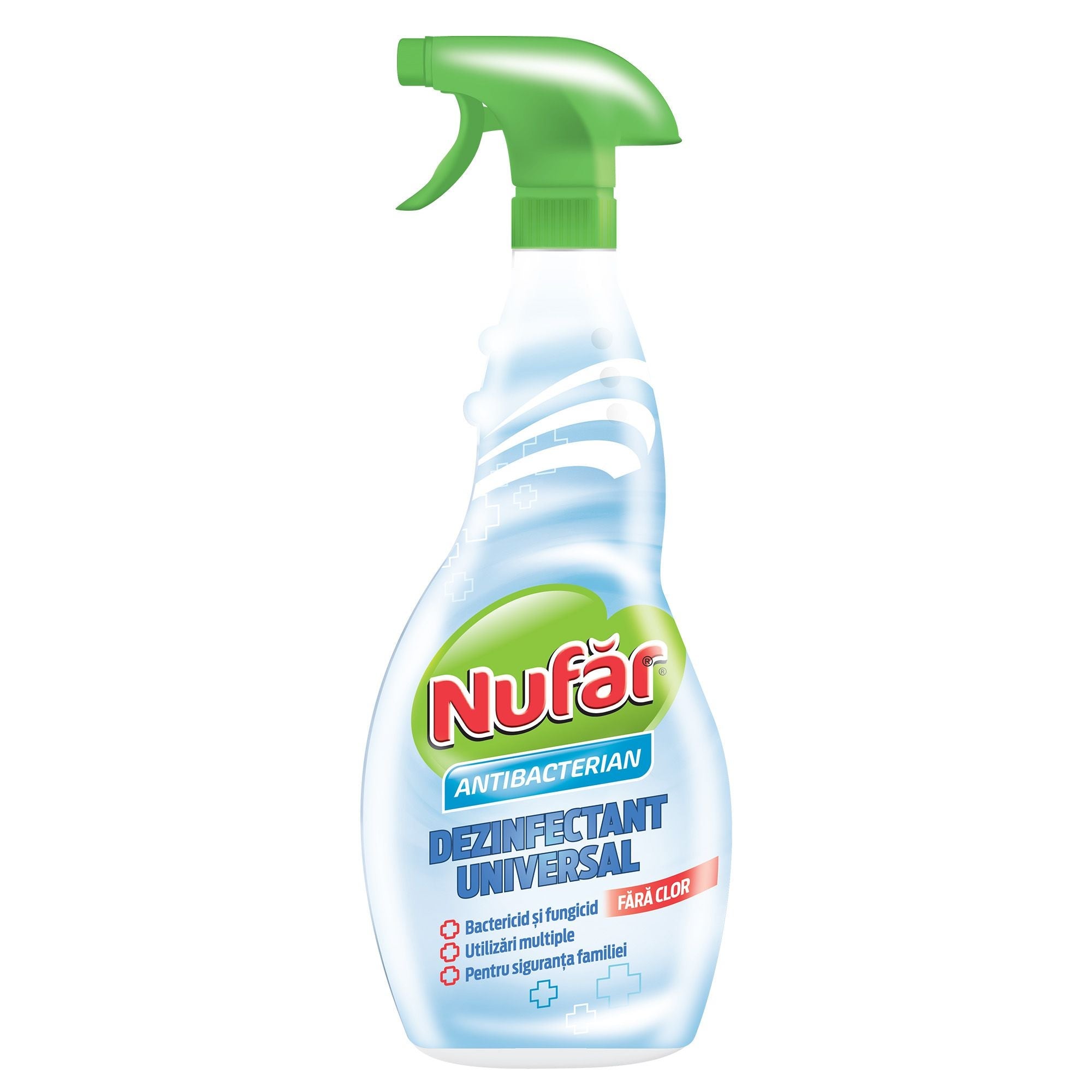 DEZINFECTANT SUPRAFETE CU PULVERIZATOR 500ML NUFAR FARMEC