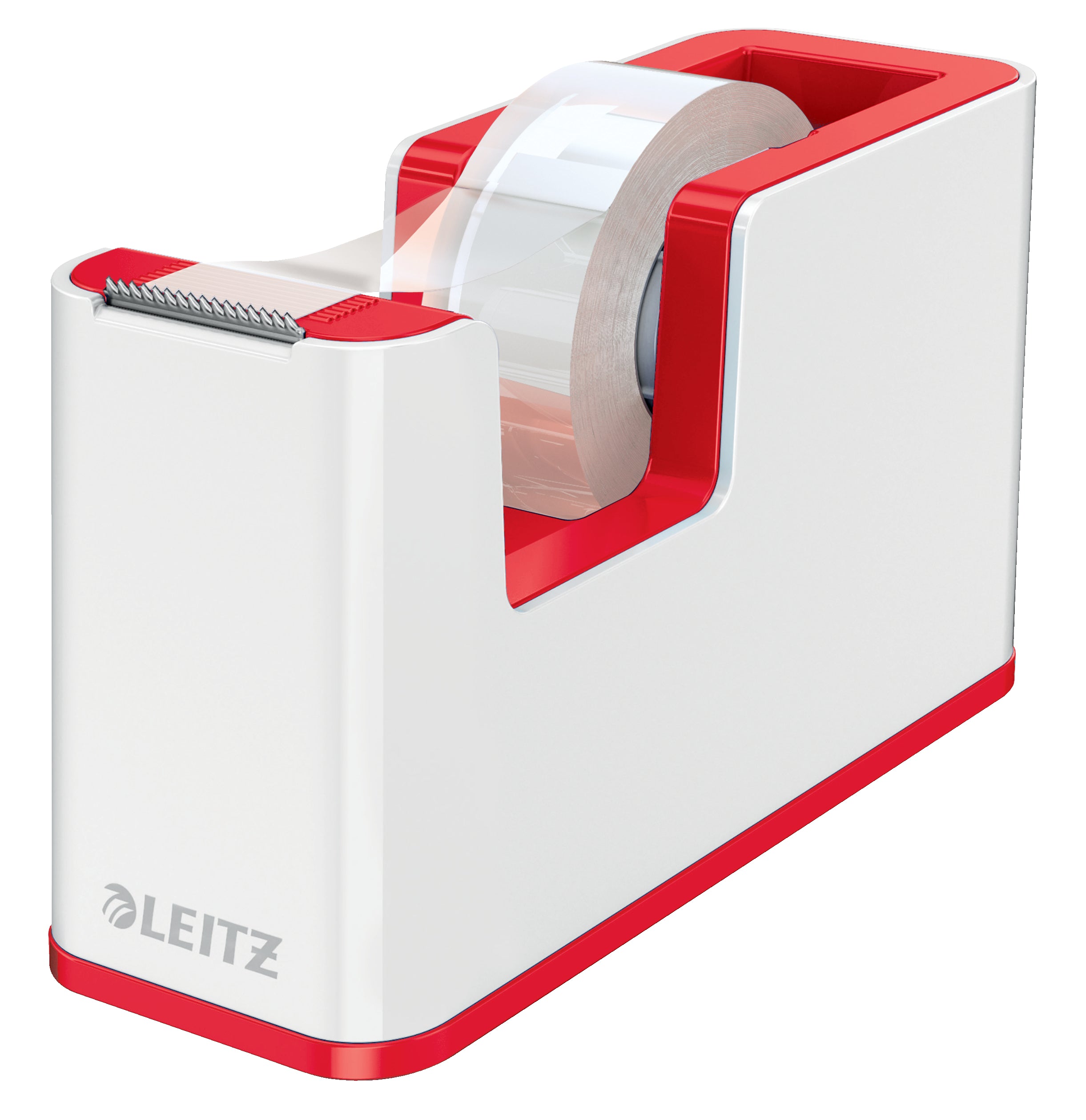 DISPENSER BANDA ADEZIVA 19 MM x 33 M ROSU/ALB WOW LEITZ