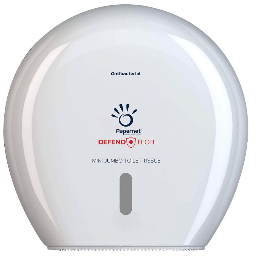 DISPENSER HARTIE IGIENICA MINI JUMBO ABS ALB PAPERNET