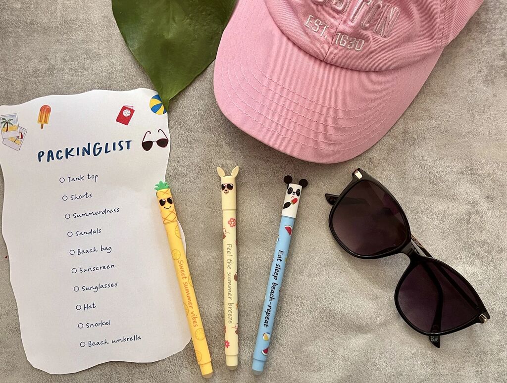 DISPLAY 36 ROLLERE 0.7 MM ALBASTRU ERASABLE SUMMER EDITION EBERHARD FABER