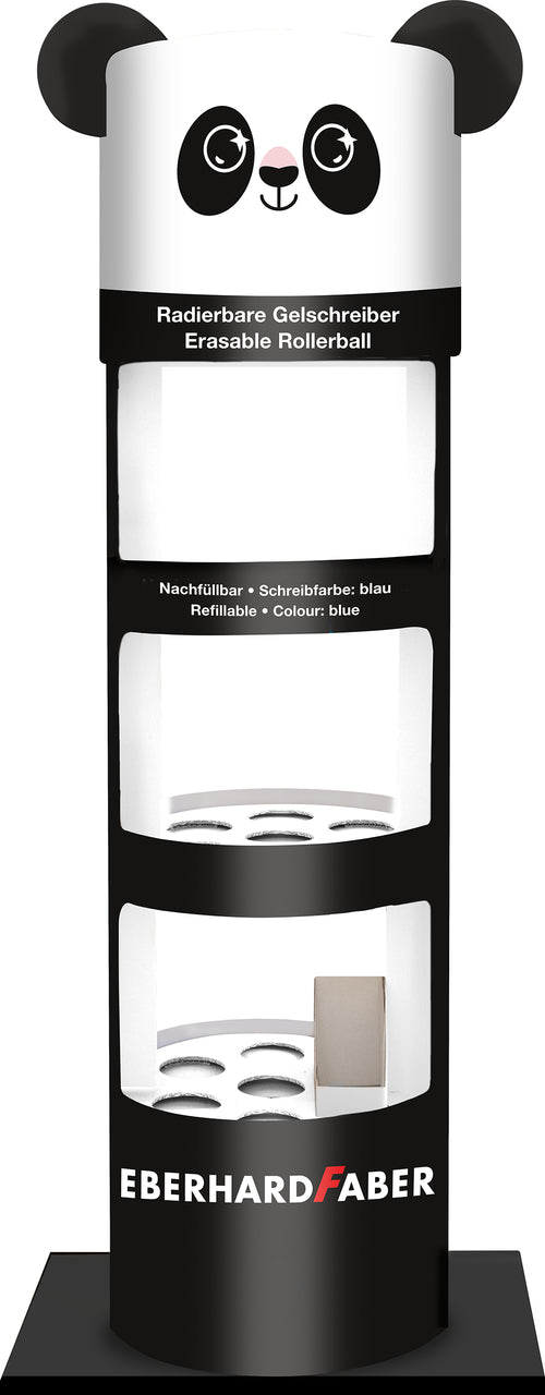 DISPLAY PODEA CONCEPT 648 ROLLERE 0.7MM ALBASTRU ERASABLE 2025 PANDA