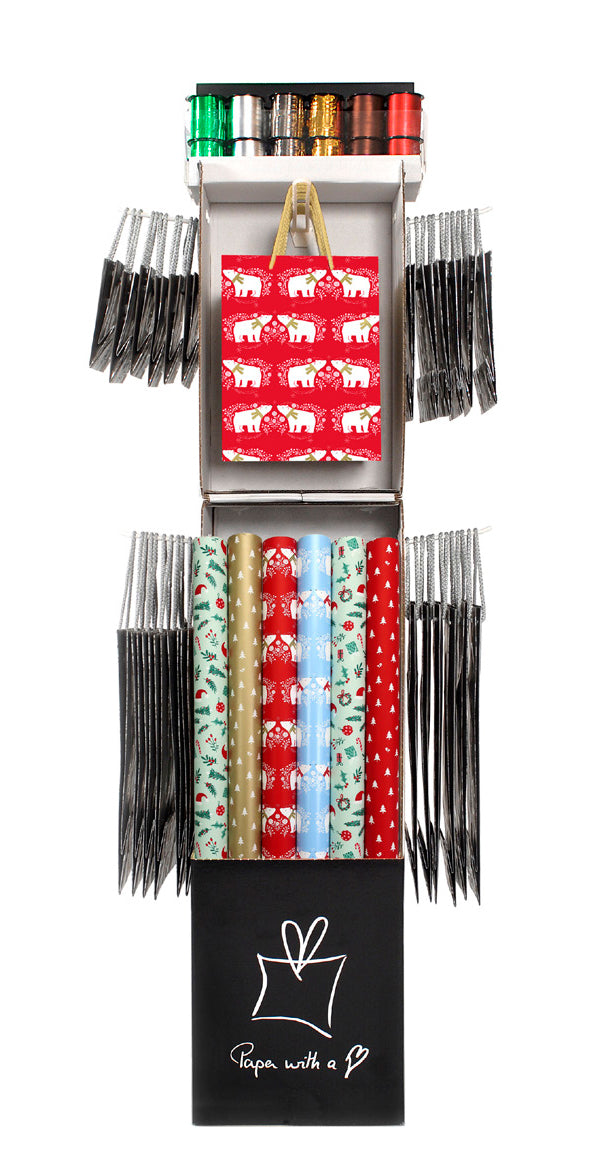 DISPLAY WAUW-BOX COSY COTTAGE ROTOLUX