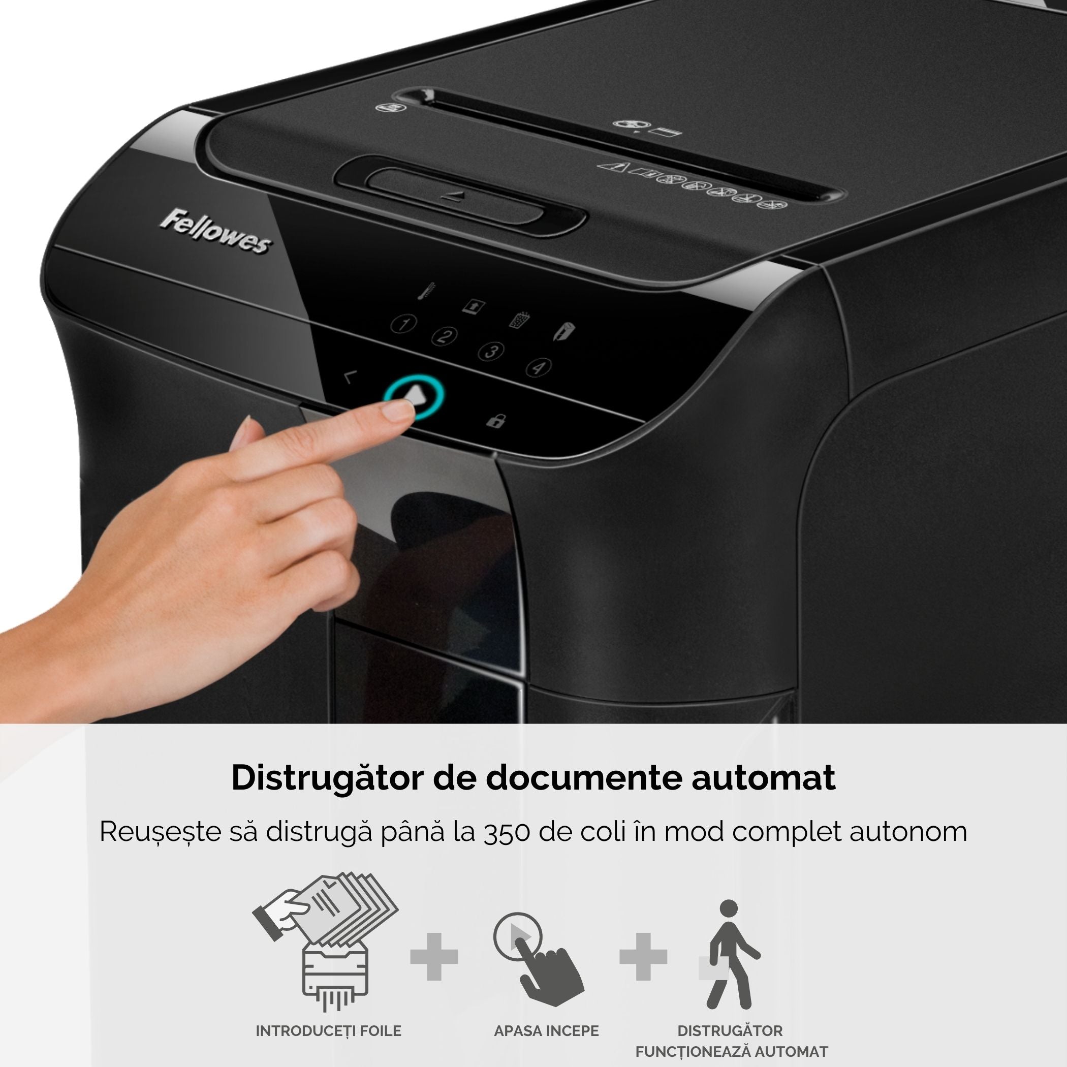 DISTRUGATOR DOC AUTOMAT AUTOMAX 350C CROSS-CUT FELLOWES