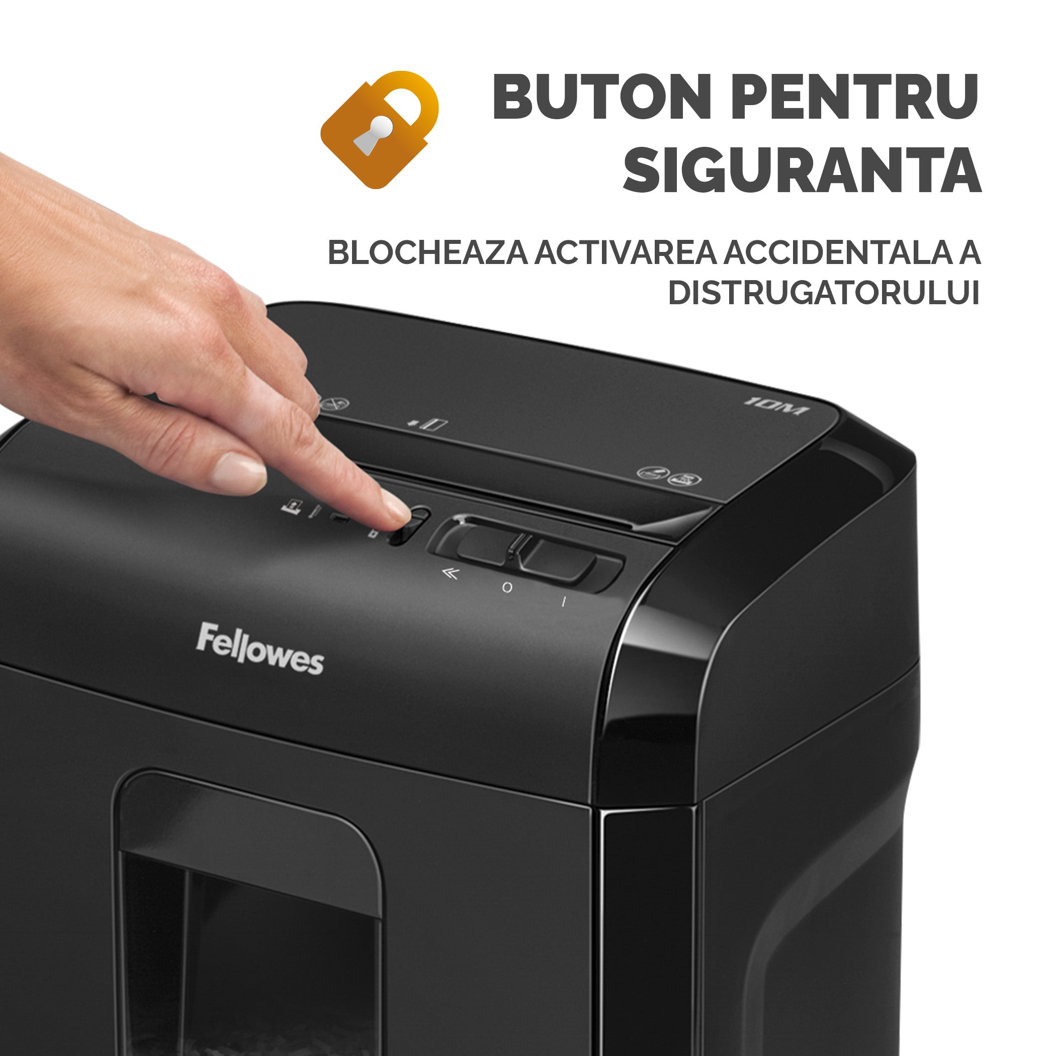 DISTRUGATOR DOCUMENTE 10M MICRO-CUT FELLOWES