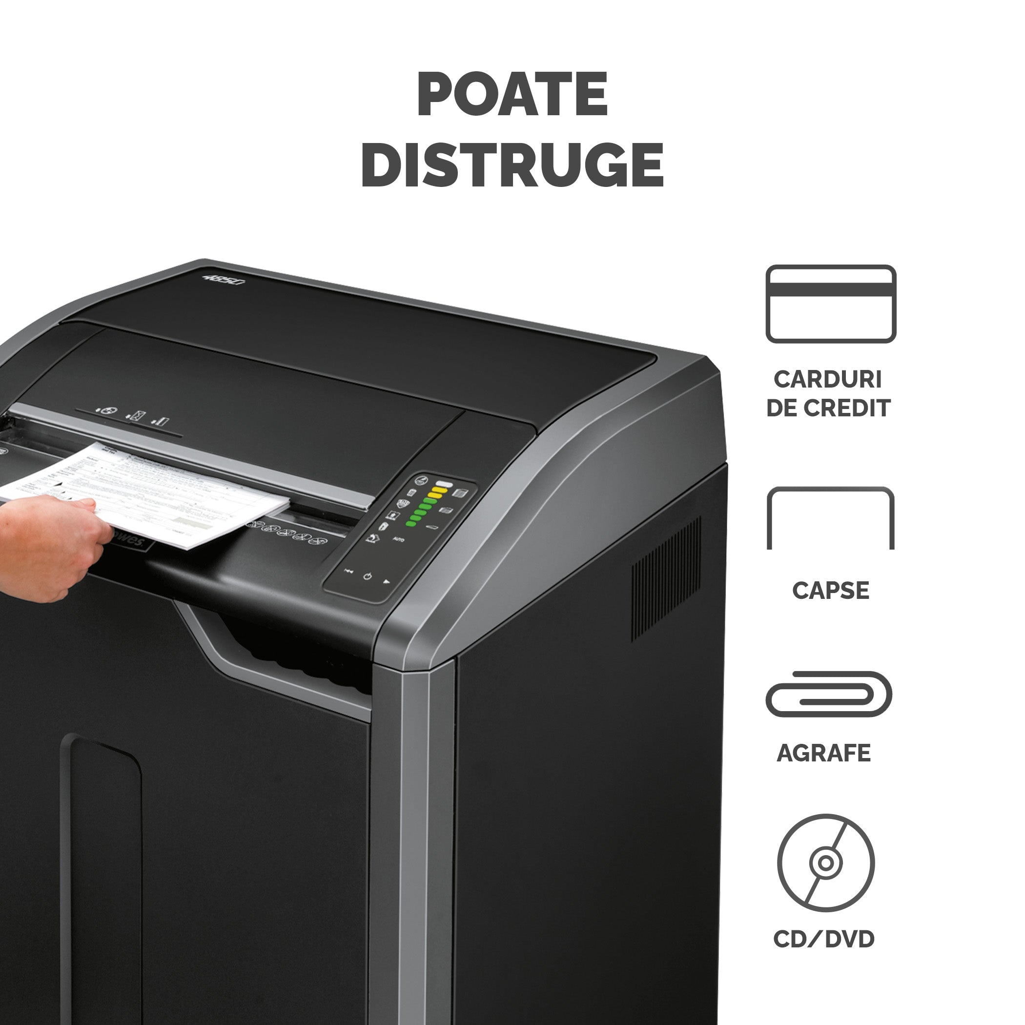 DISTRUGATOR DOCUMENTE 485Ci CROSS-CUT FELLOWES