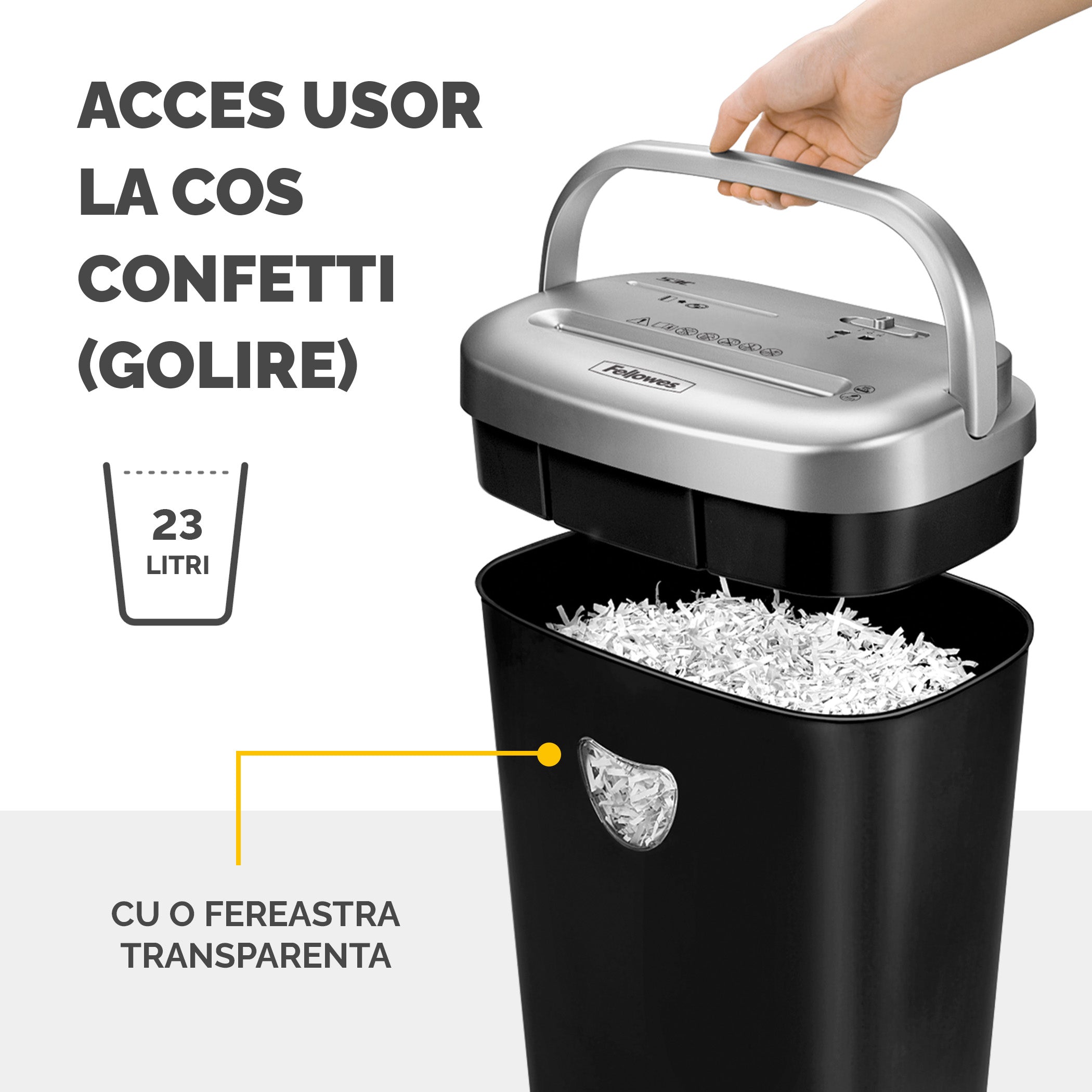 DISTRUGATOR DOCUMENTE 53C CROSS-CUT FELLOWES