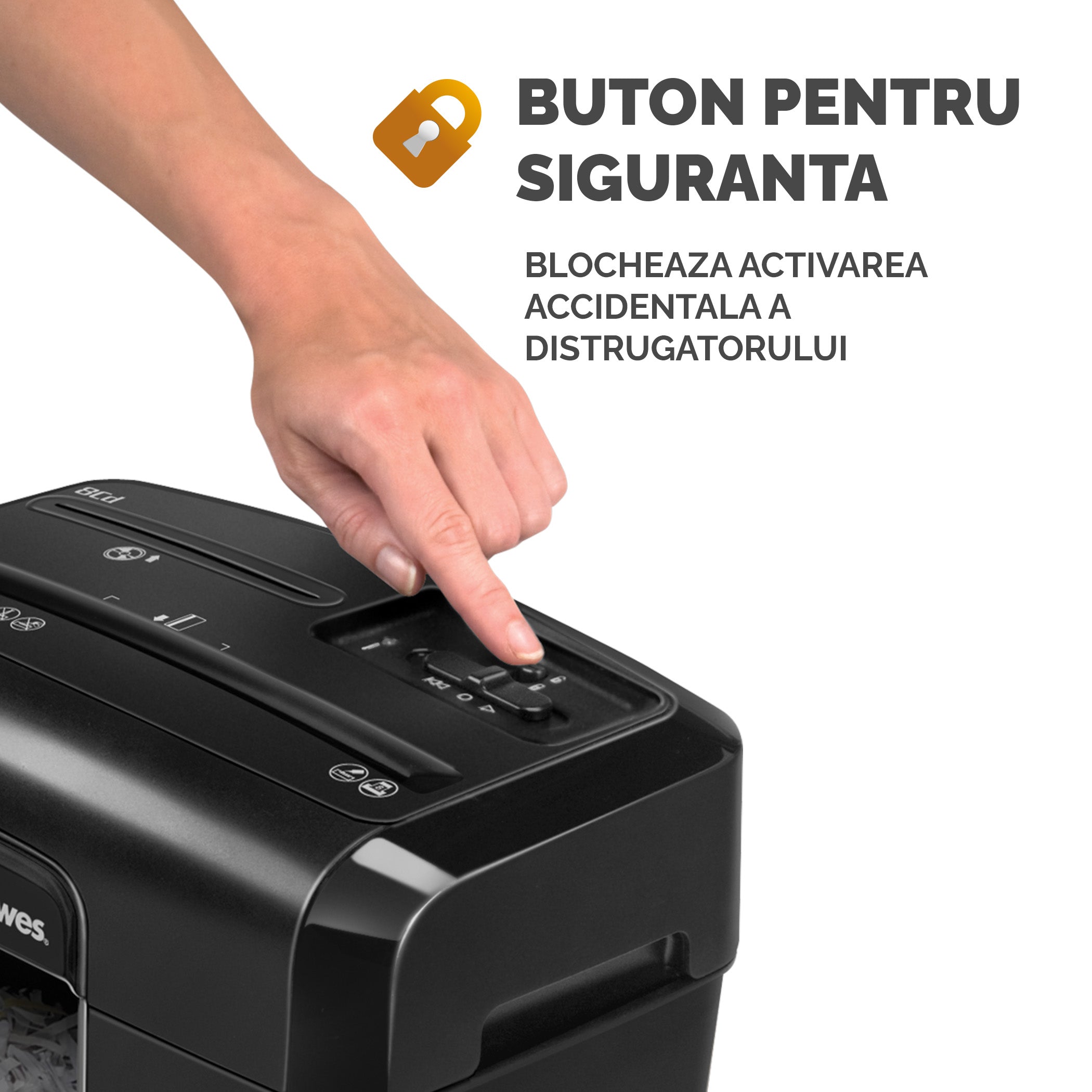 DISTRUGATOR DOCUMENTE 8Cd FELLOWES