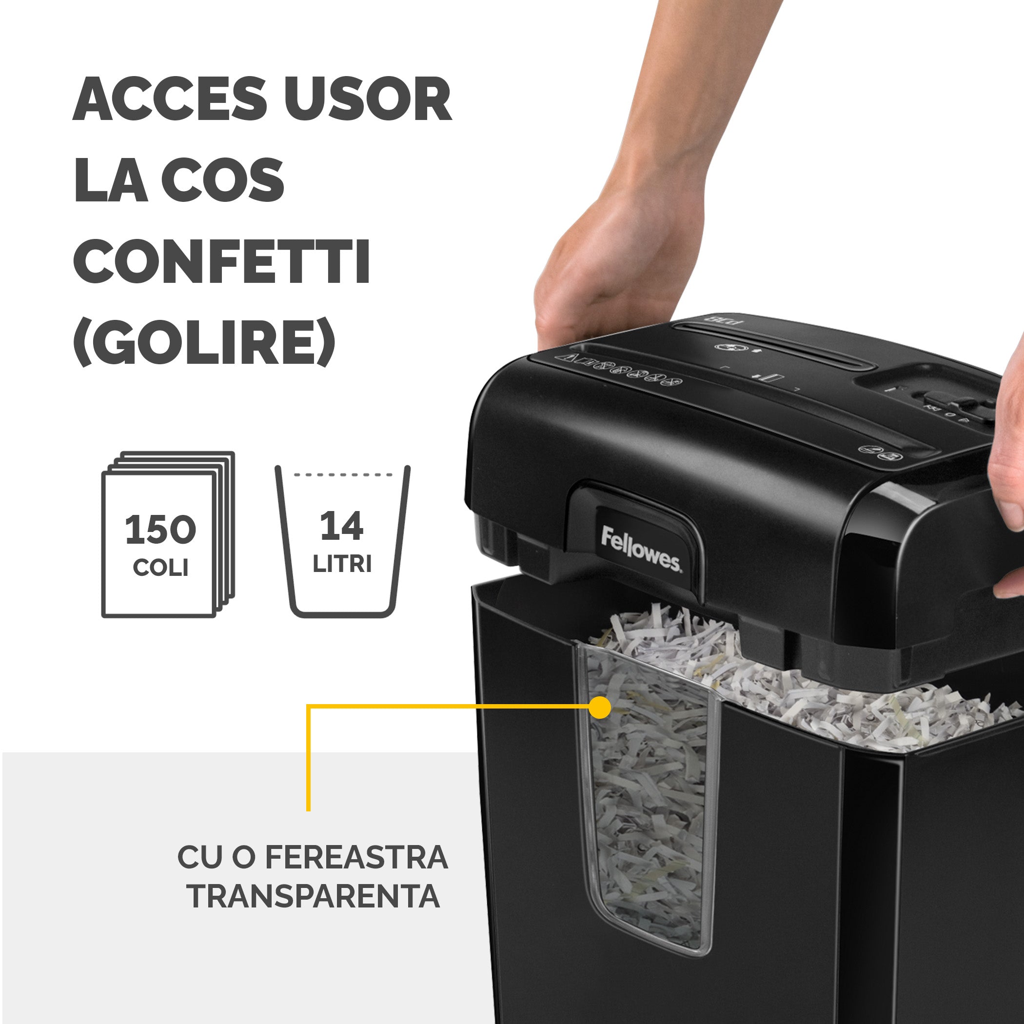 DISTRUGATOR DOCUMENTE 8Cd FELLOWES