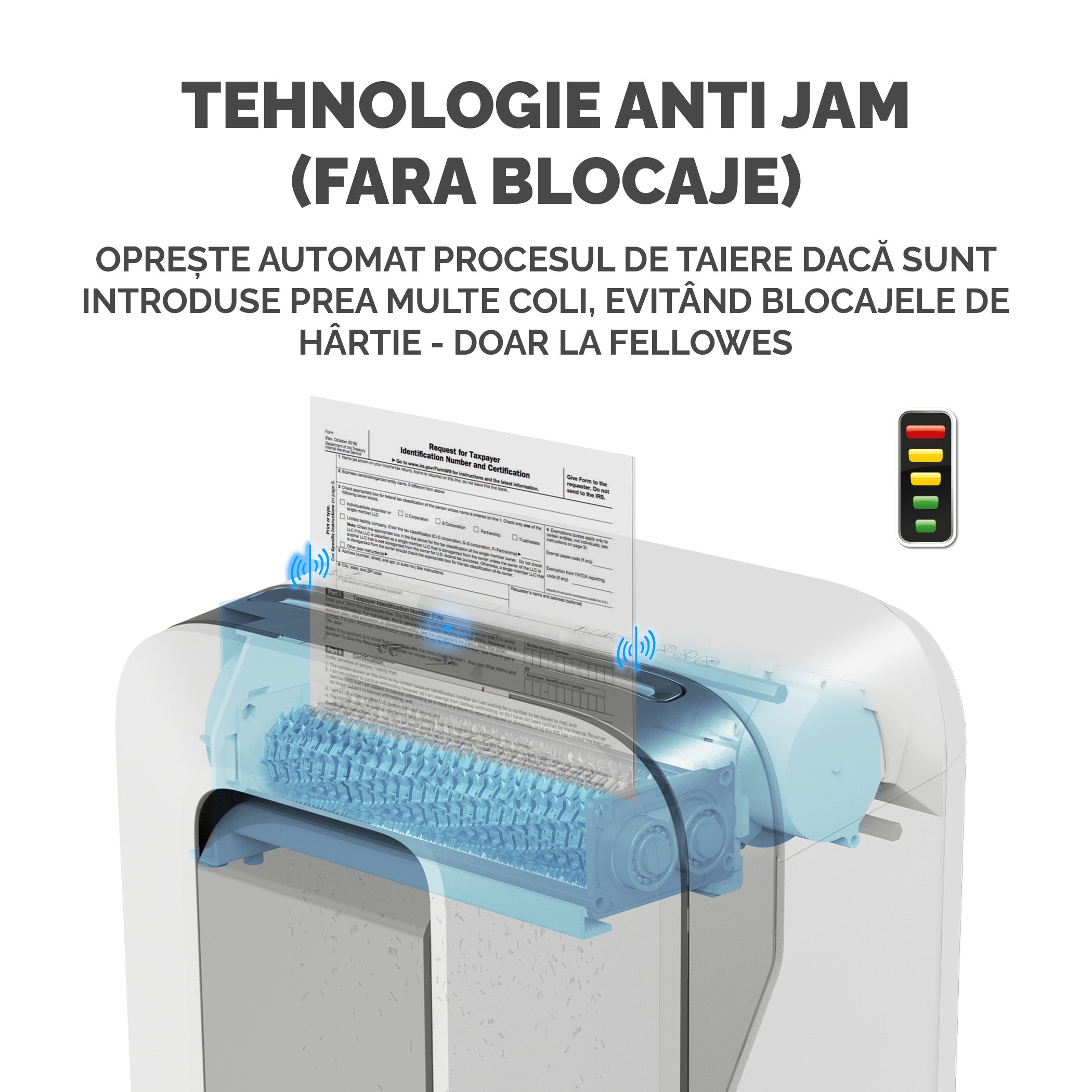 DISTRUGATOR DOCUMENTE LX201 MICRO-CUT ALB FELLOWES