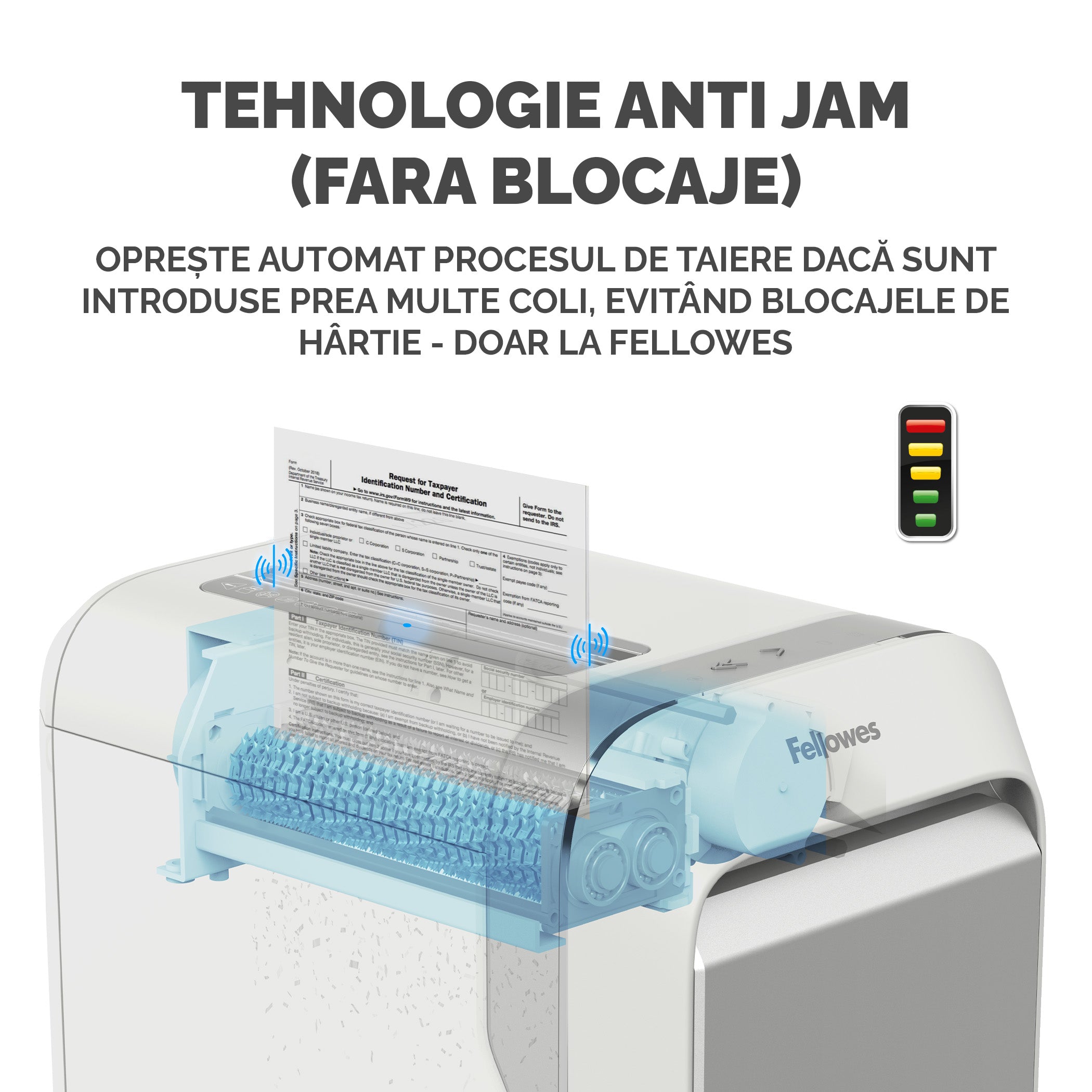 DISTRUGATOR DOCUMENTE LX221 MICRO-CUT ALB FELLOWES