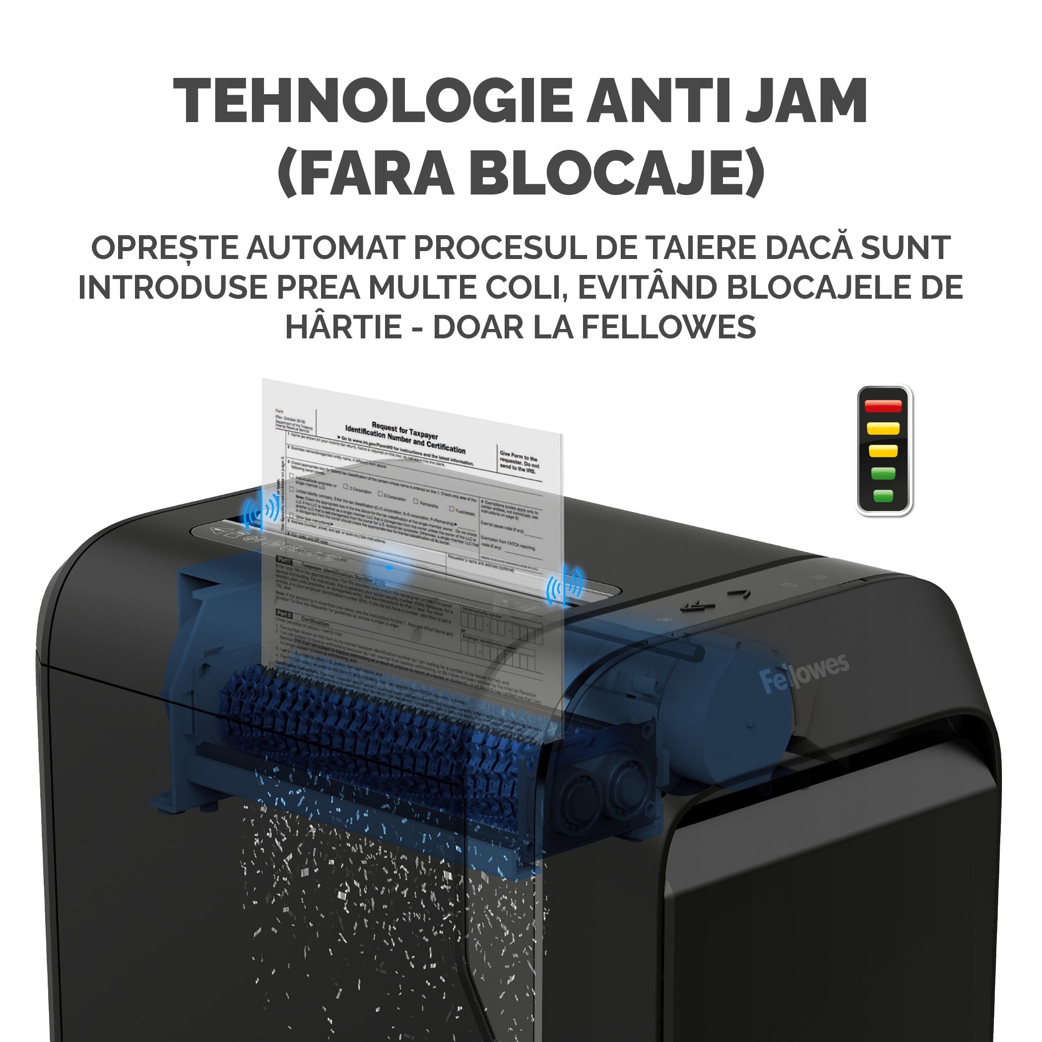 DISTRUGATOR DOCUMENTE LX221 MICRO-CUT NEGRU FELLOWES