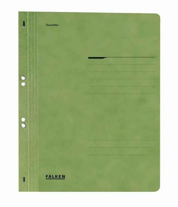 DOSAR CARTON CAPSE 1/1 VERDE FALKEN/EXACOMPTA