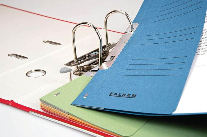 DOSAR CARTON INCOPCIAT 1/2 ALBASTRU FALKEN/EXACOMPTA