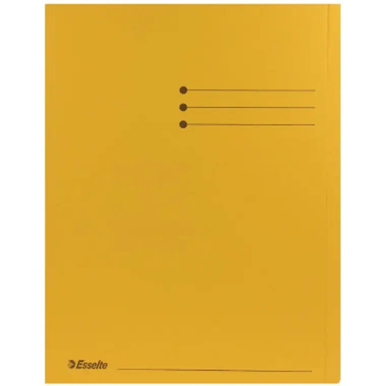 DOSAR CARTON PLIC GALBEN ESSELTE