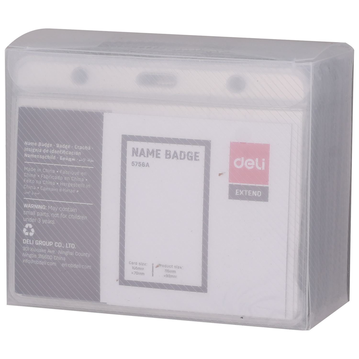 ECUSON ORIZONTAL 105*70MM DELI